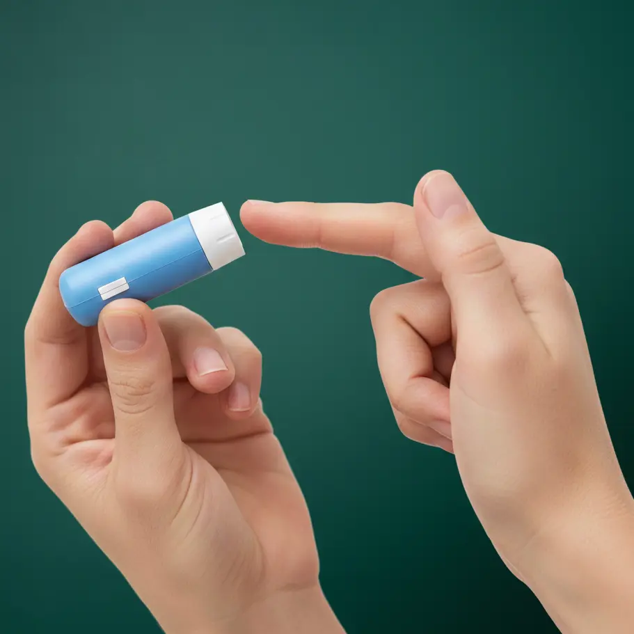 Take blood test