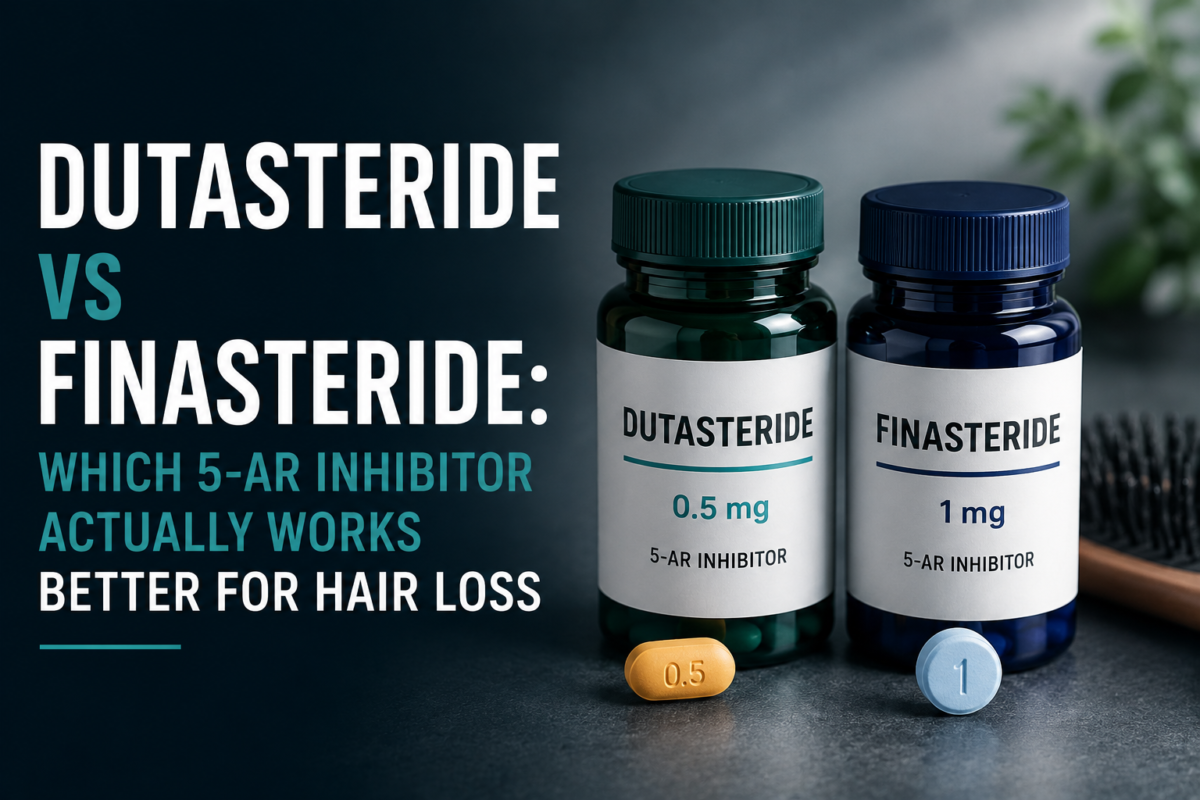 Dutasteride vs Finasteride: Which 5-AR Inhibitor Actually Works Better for Hair Loss